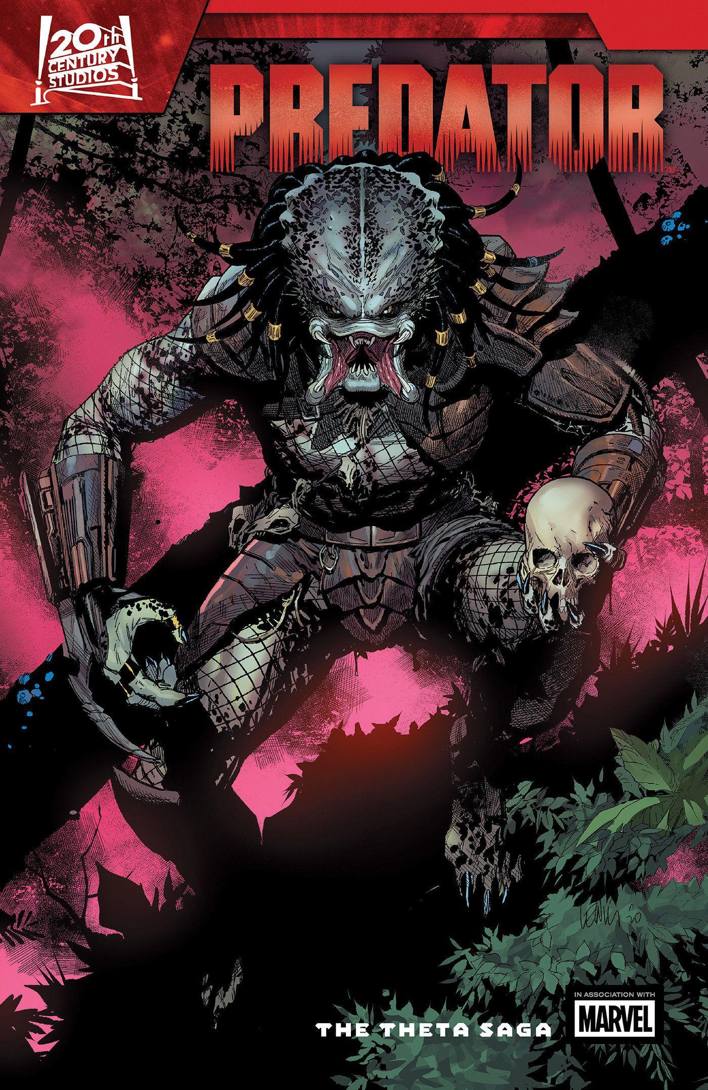 Vorderes Coverbild Predator: The Theta Saga
