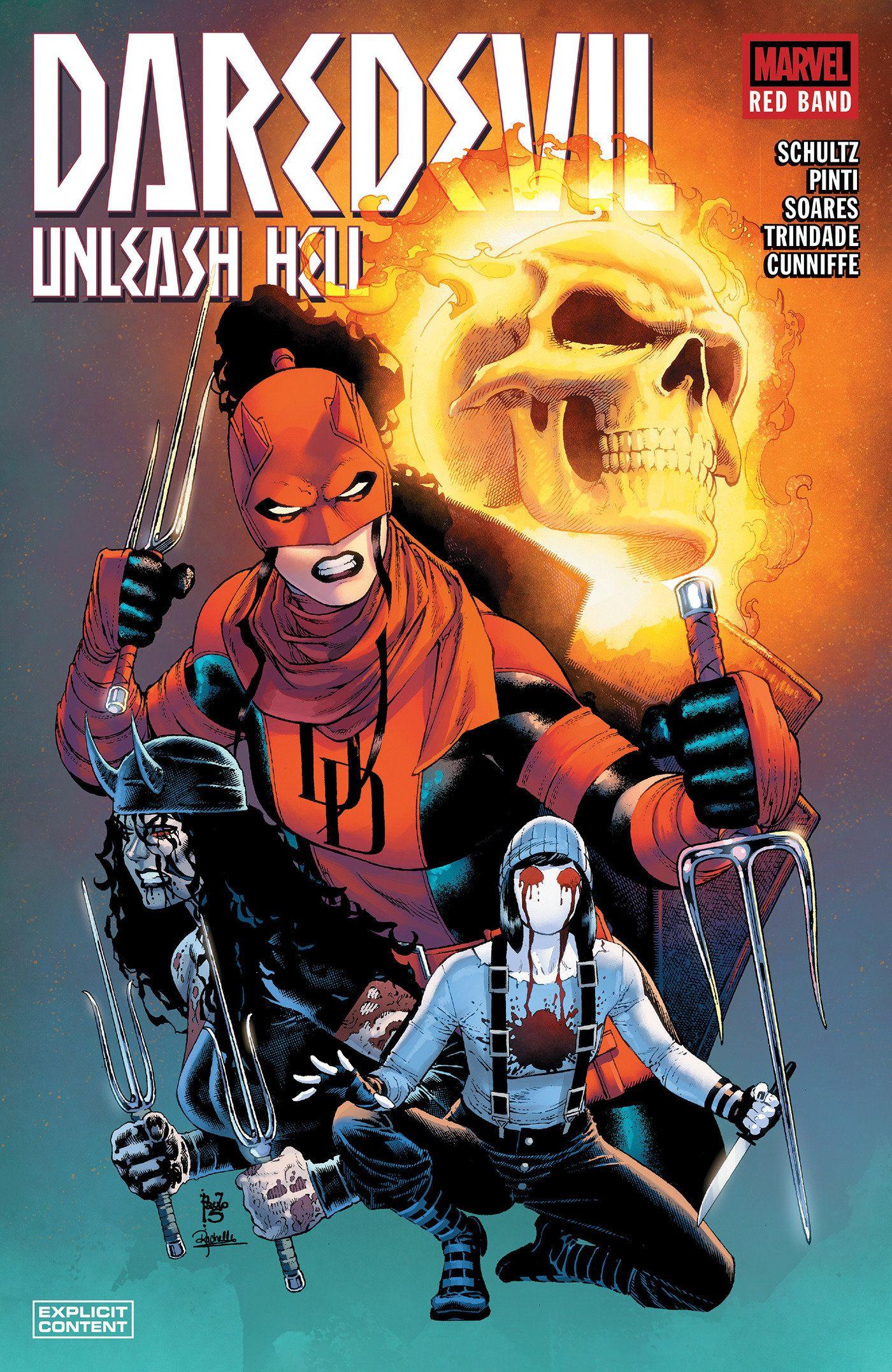 Vorderes Coverbild Daredevil: Unleash Hell - Red Band