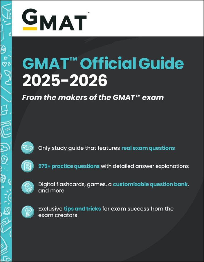 Vorderes Coverbild GMAT Official Guide 2025 - 2026