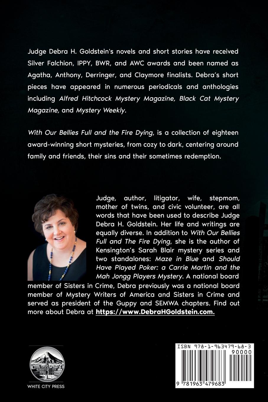 Rückseitencover With Our Bellies Full and the Fire Dying