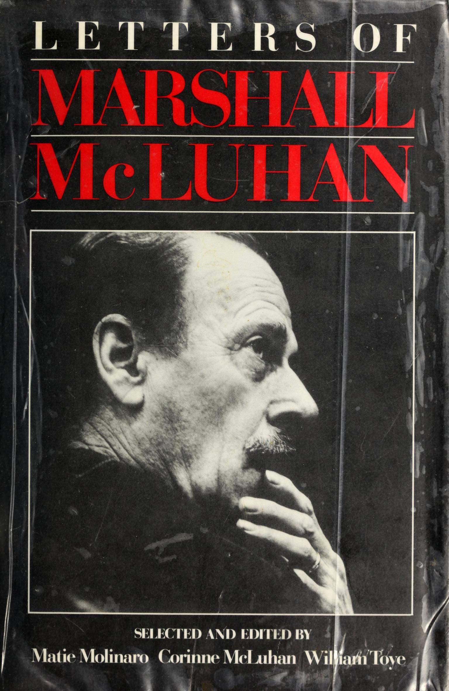 Vorderes Coverbild Letters of Marshall McLuhan