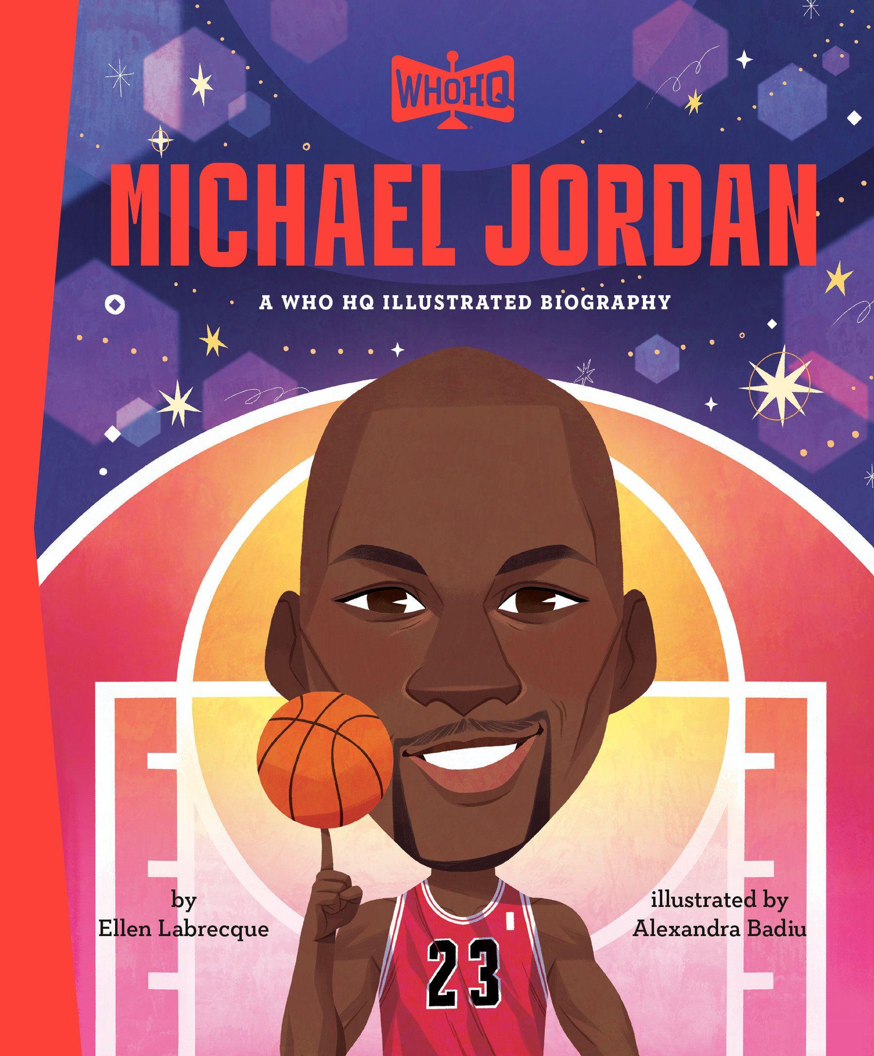Vorderes Coverbild Michael Jordan: A Who HQ Illustrated Biography