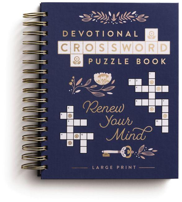 Vorderes Coverbild Devotional Crossword Puzzle Book: Renew Your Mind