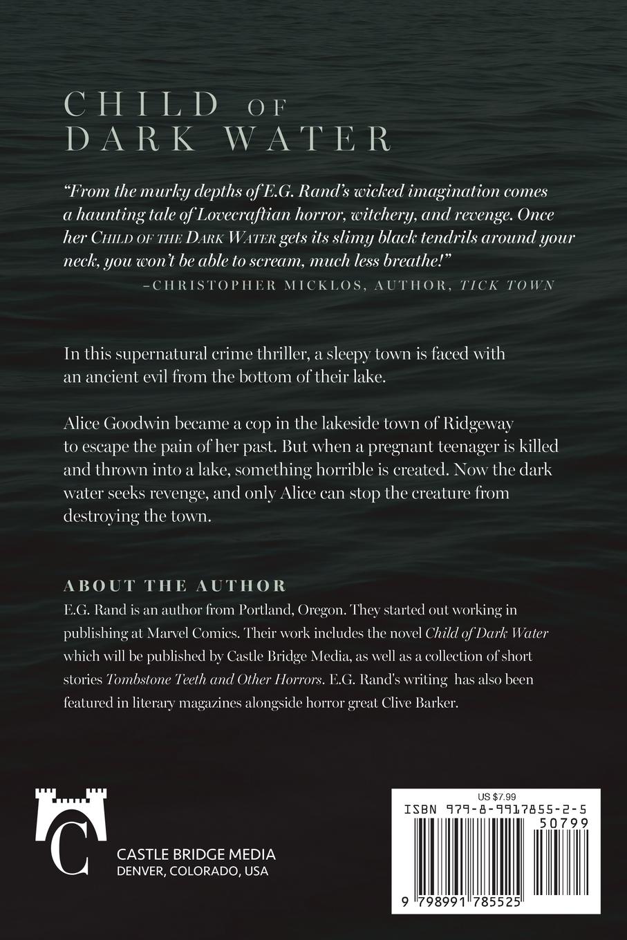 Rückseitencover Child of Dark Water