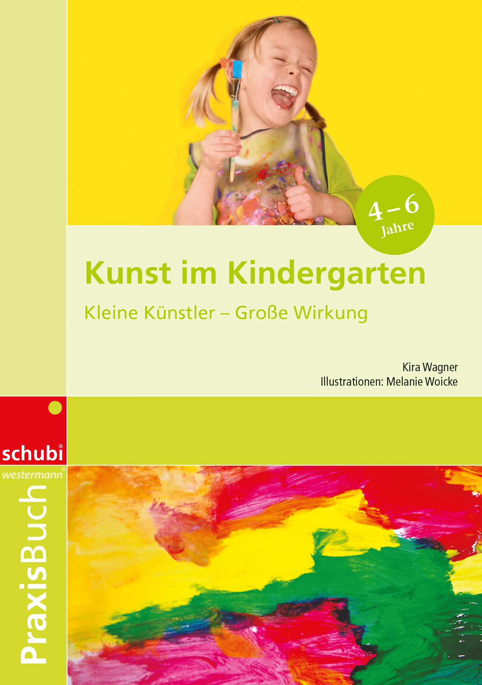 Vorderes Coverbild Kunst im Kindergarten