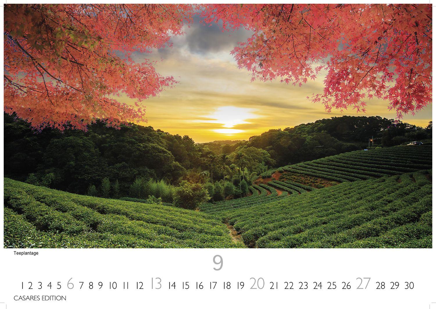 Beispielinhalt (Bild) Japan Kalender 2026 - Wandkalender | Fotokalender Asien 24x35cm - Hochwertiger . mit landestypischen Motiven | Perfekt für Japan-Liebhaber