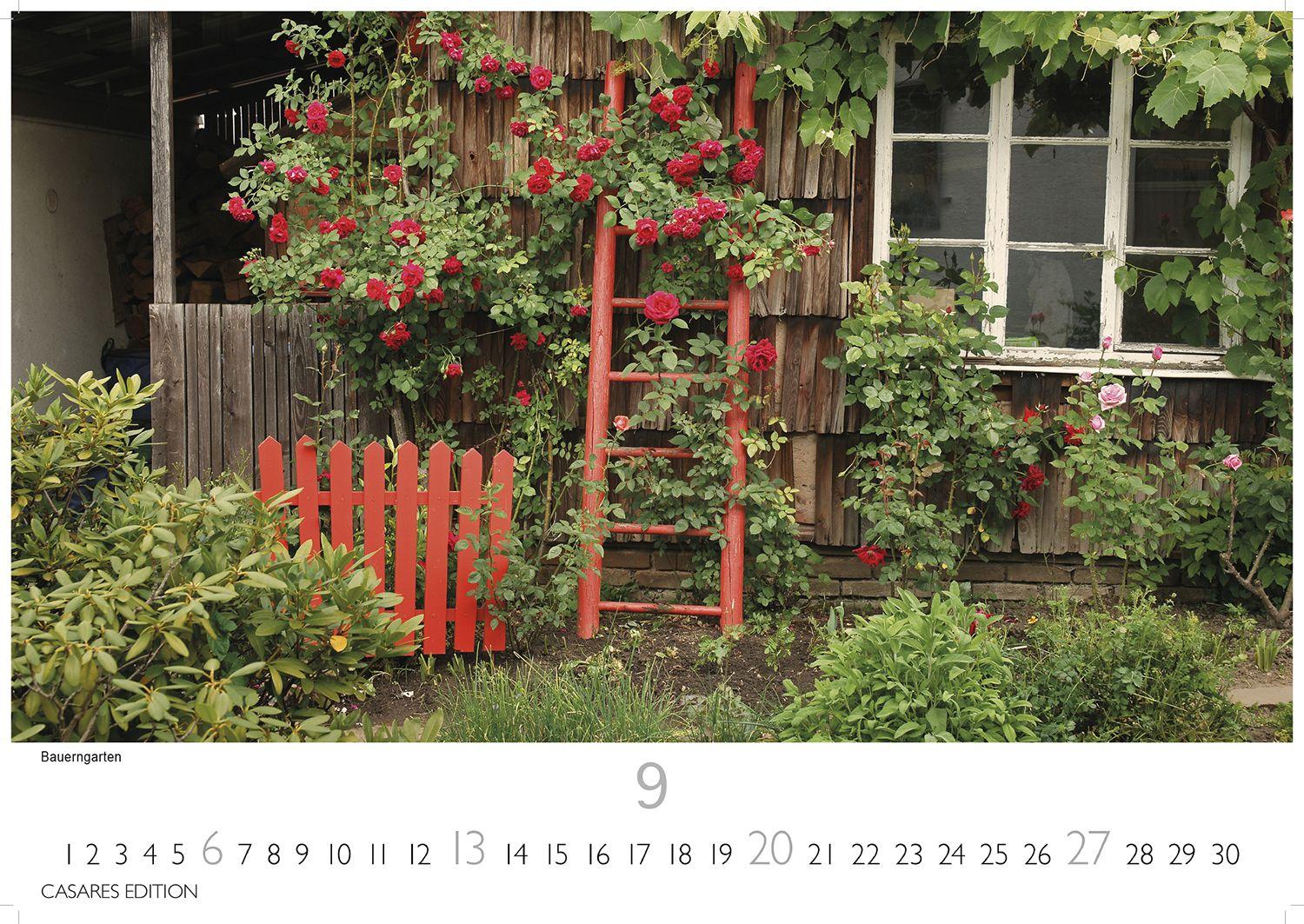Beispielinhalt (Bild) Gärten der Welt Kalender 2026 - Wandkalender | Fotokalender Naturkalender 35x50cm - Wunderschöne Fotos der Gartenkultur aus aller Welt