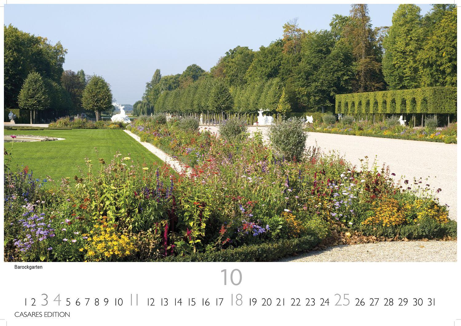 Beispielinhalt (Bild) Gärten der Welt Kalender 2026 - Wandkalender | Fotokalender Naturkalender 35x50cm - Wunderschöne Fotos der Gartenkultur aus aller Welt