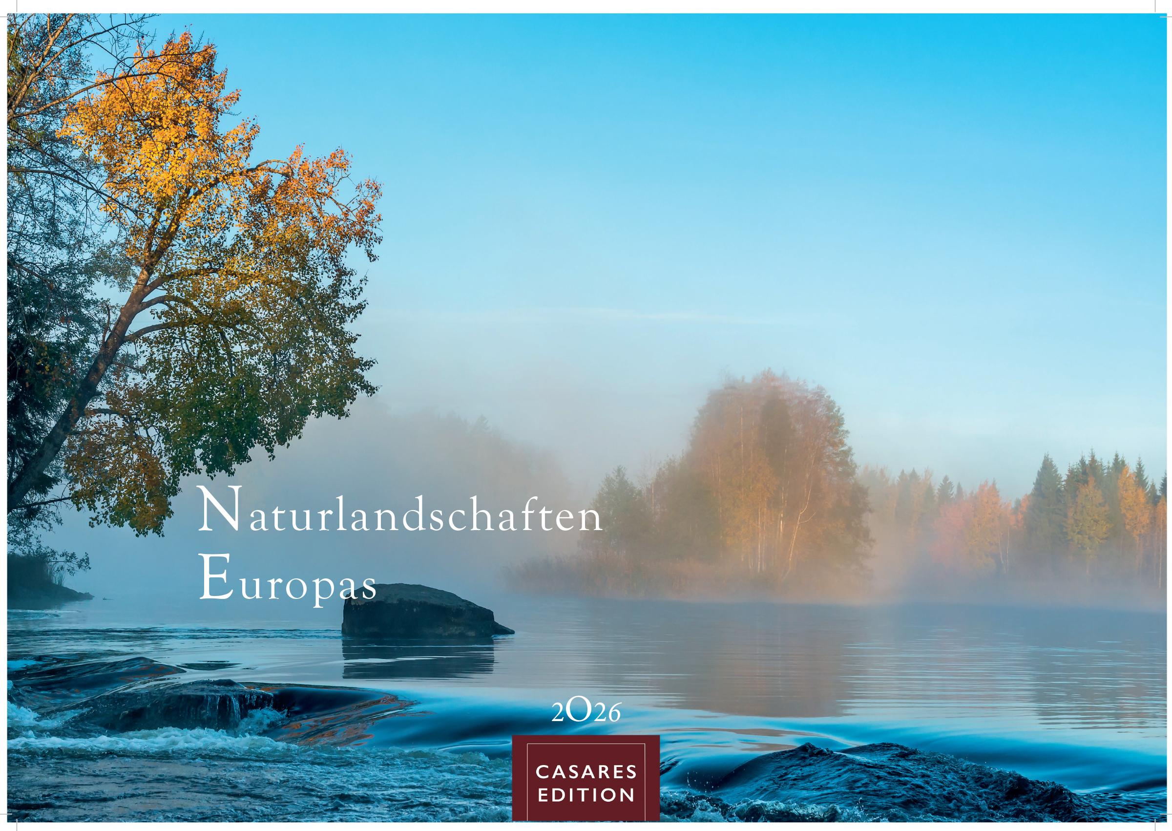 Vorderes Coverbild Naturlandschaften Europas Kalender 2026 - Wandkalender | Fotokalender Naturkalender 24x35cm - mit atemberaubenden Naturbildern, Naturerlebnis Europa, . für Naturfreunde,