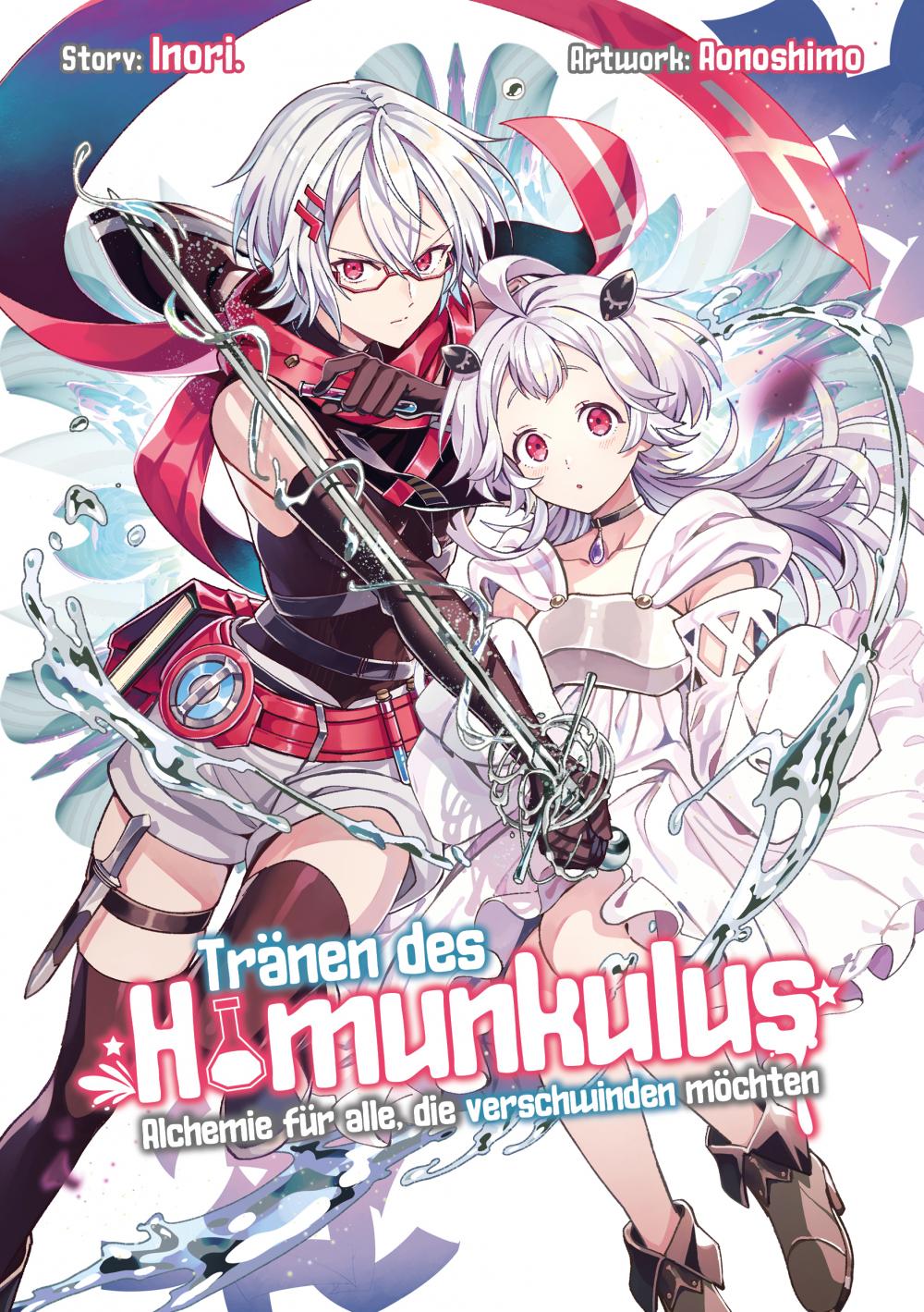 Vorderes Coverbild Tränen des Homunkulus - Alchemie für alle, die verschwinden möchten
