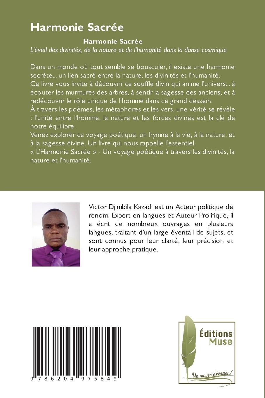 Rückseitencover Harmonie Sacrée