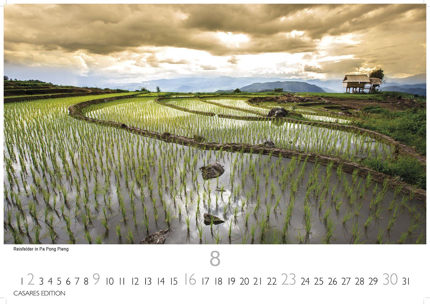 Beispielinhalt (Bild) Vietnam Kalender 2026 - Wandkalender | Fotokalender Asien 35x50cm Grosses Format - Fotos von Vietnams beeindruckenden Landschaften und traditionellem Leben