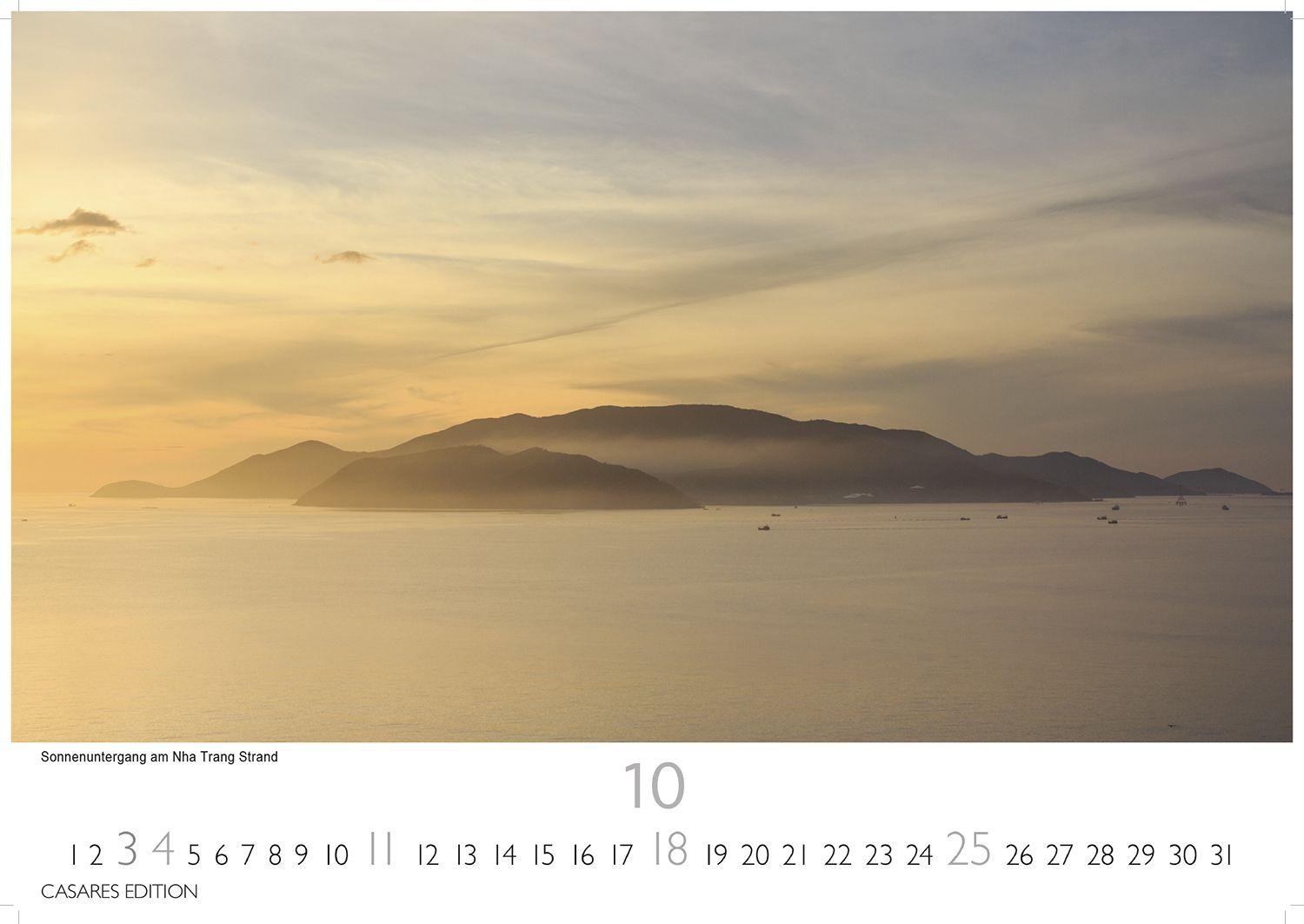 Beispielinhalt (Bild) Vietnam Kalender 2026 - Wandkalender | Fotokalender Asien 35x50cm Grosses Format - Fotos von Vietnams beeindruckenden Landschaften und traditionellem Leben