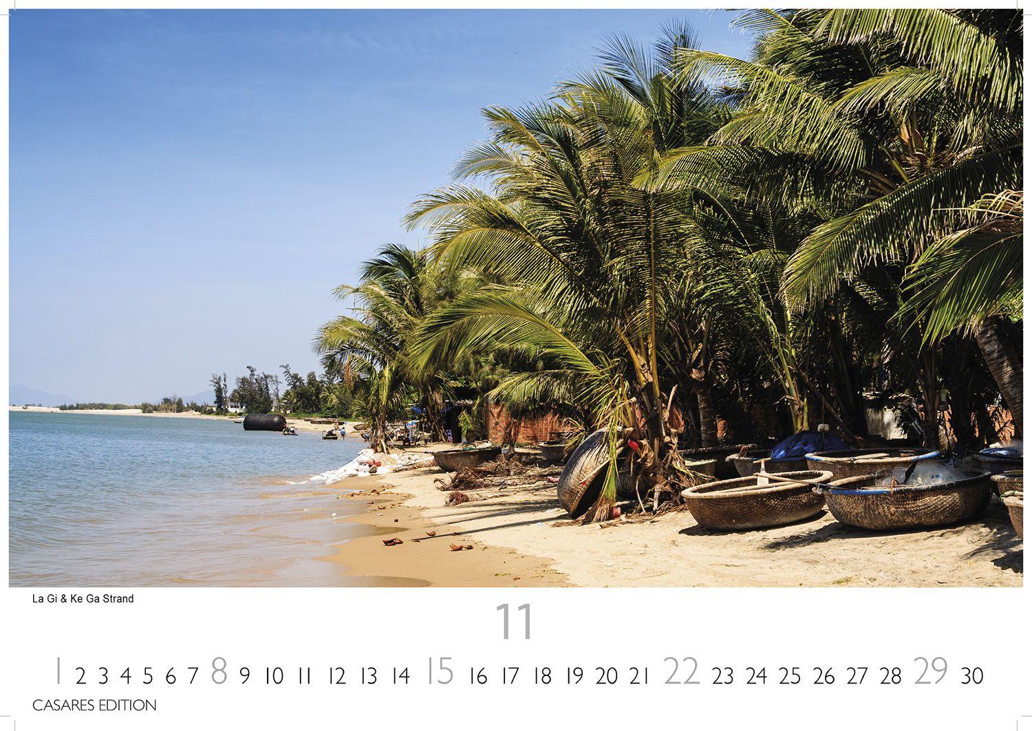 Beispielinhalt (Bild) Vietnam Kalender 2026 - Wandkalender | Fotokalender Asien 35x50cm Grosses Format - Fotos von Vietnams beeindruckenden Landschaften und traditionellem Leben