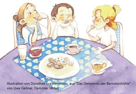 Beispielinhalt (Bild) Das Geheimnis der Bernsteinhöhle