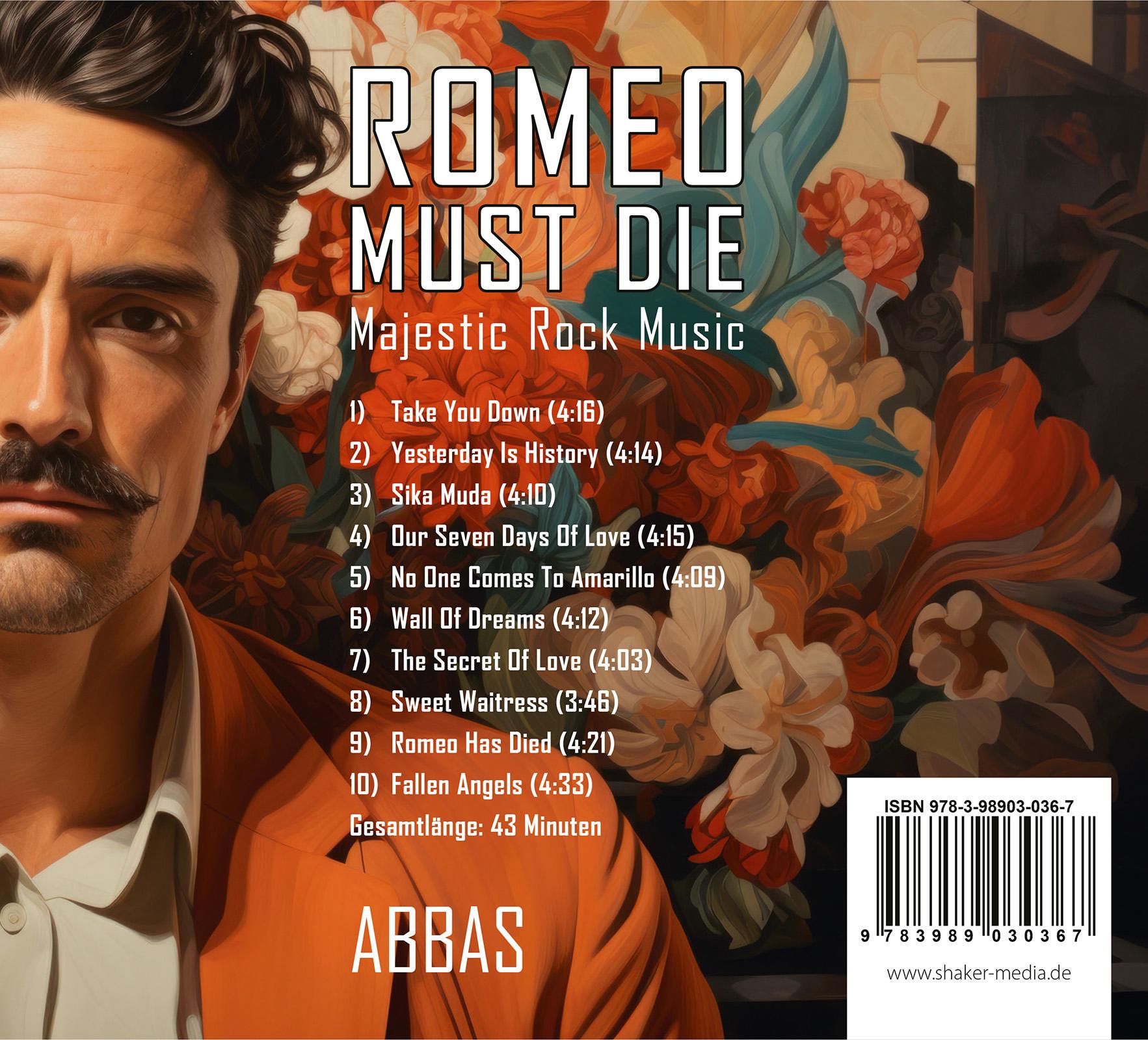 Rückseitencover Romeo Must Die