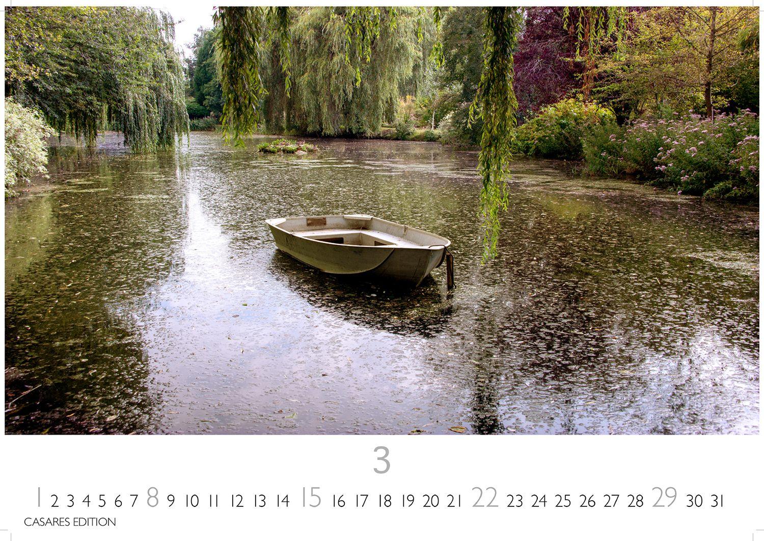 Beispielinhalt (Bild) Englische Gärten Kalender 2026 - Wandkalender | Fotokalender Naturkalender England 24x35cm - Naturfotos - Inspiration für Gartenliebhaber - Perfekt für Naturerlebnis & botanische Schönheit