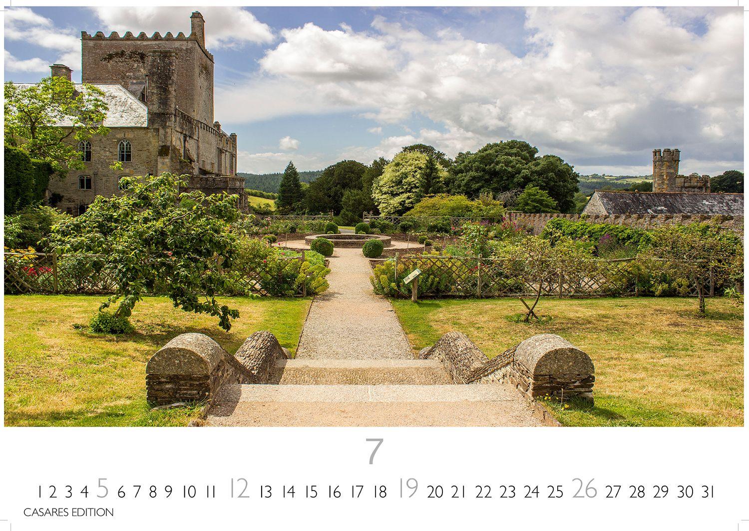 Beispielinhalt (Bild) Englische Gärten Kalender 2026 - Wandkalender | Fotokalender Naturkalender England 24x35cm - Naturfotos - Inspiration für Gartenliebhaber - Perfekt für Naturerlebnis & botanische Schönheit