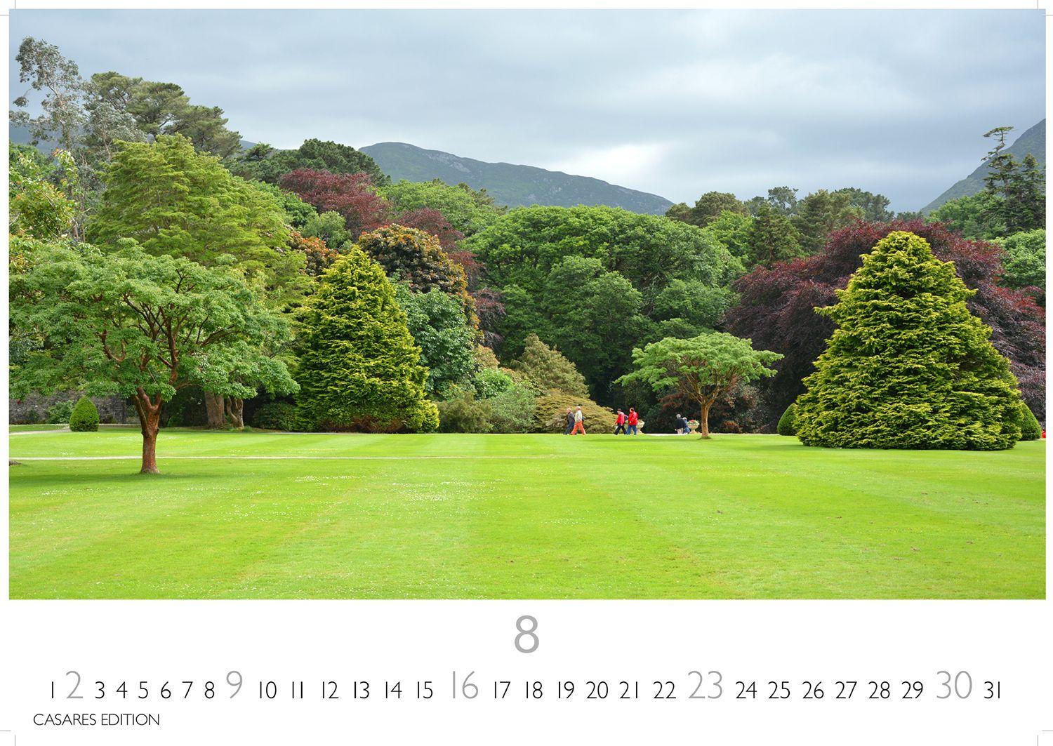 Beispielinhalt (Bild) Englische Gärten Kalender 2026 - Wandkalender | Fotokalender Naturkalender England 24x35cm - Naturfotos - Inspiration für Gartenliebhaber - Perfekt für Naturerlebnis & botanische Schönheit