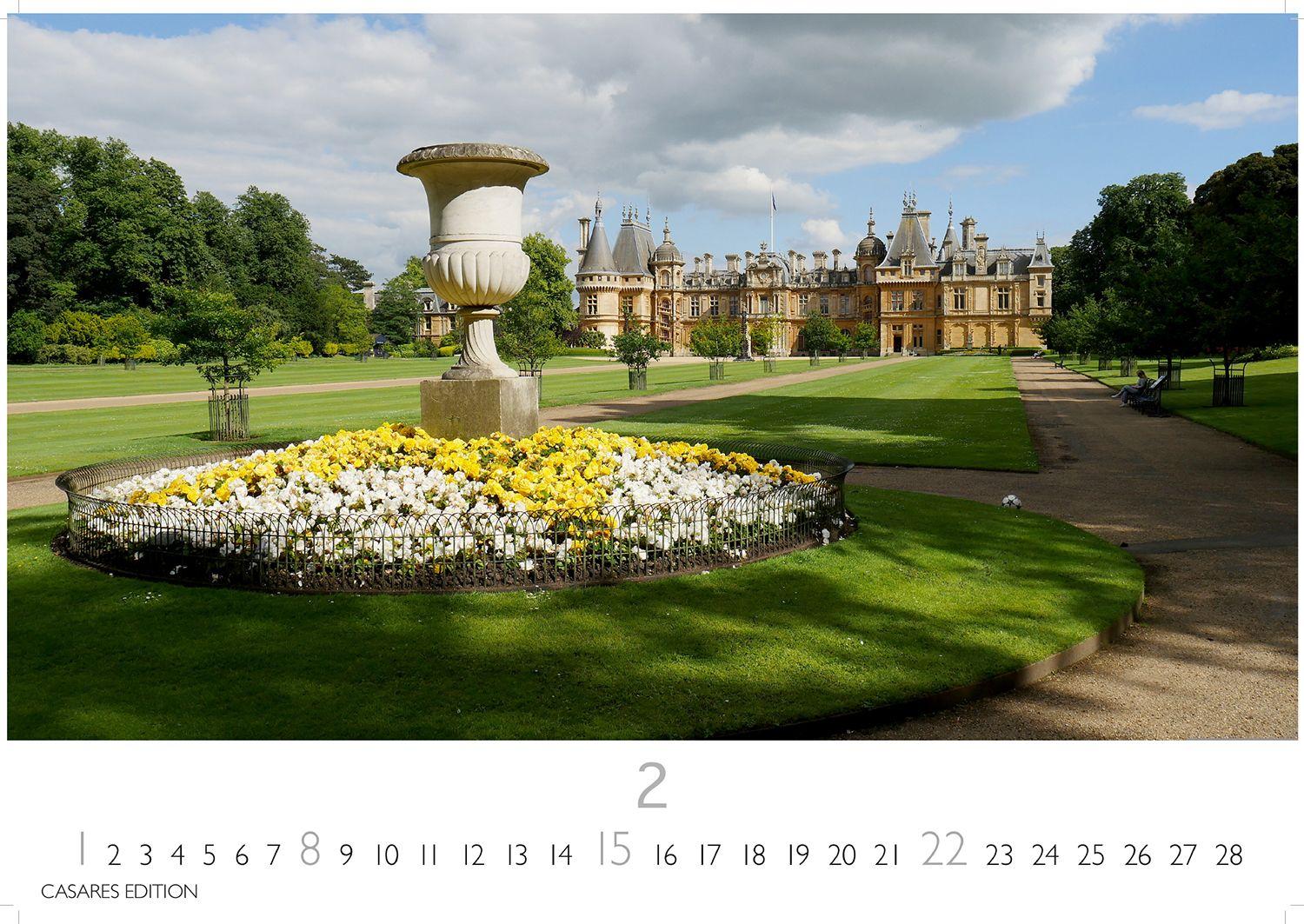 Beispielinhalt (Bild) Englische Gärten Kalender 2026 - Wandkalender | Fotokalender Naturkalender England 24x35cm - Naturfotos - Inspiration für Gartenliebhaber - Perfekt für Naturerlebnis & botanische Schönheit