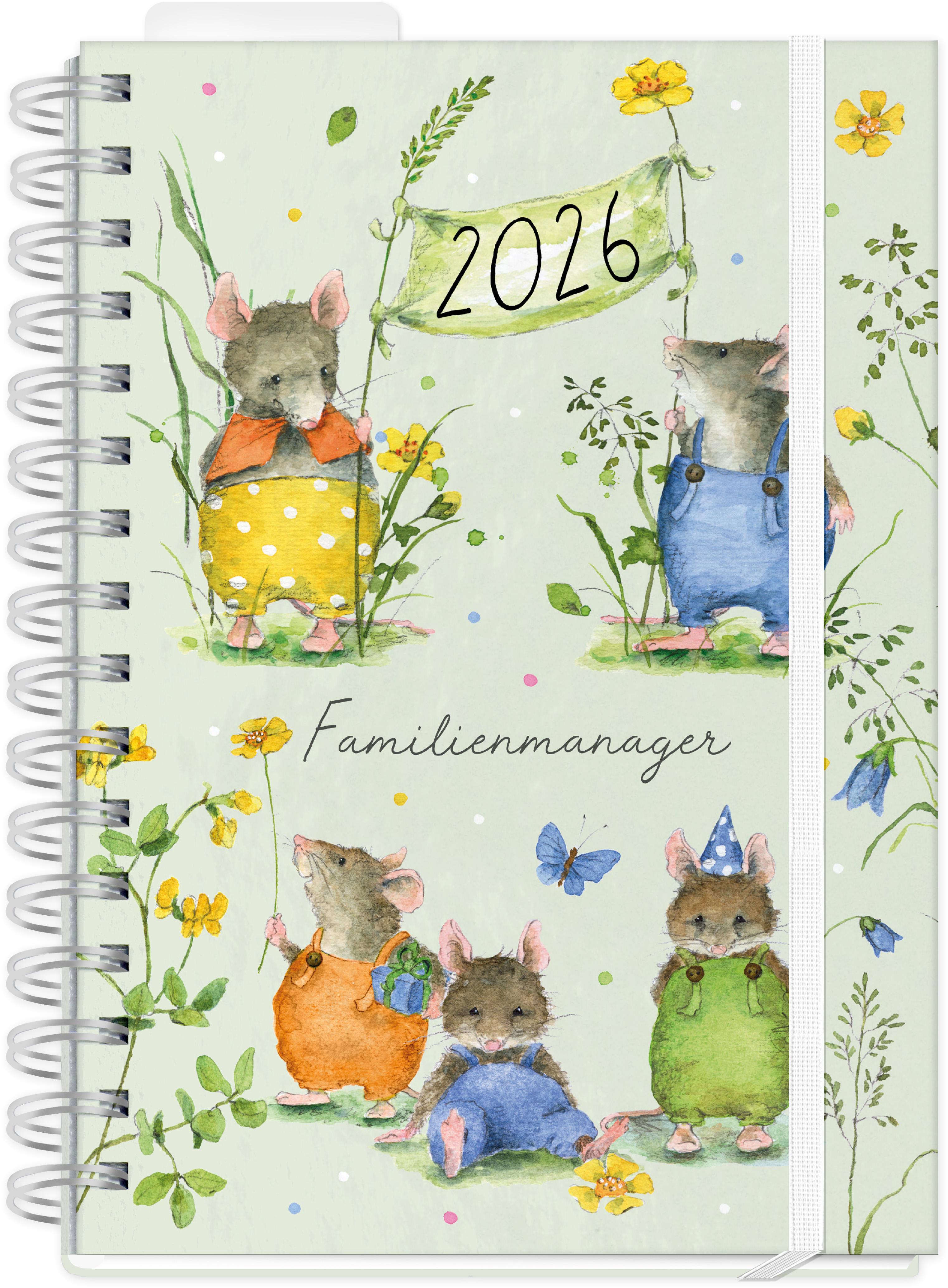 Vorderes Coverbild Familienmanager 2026