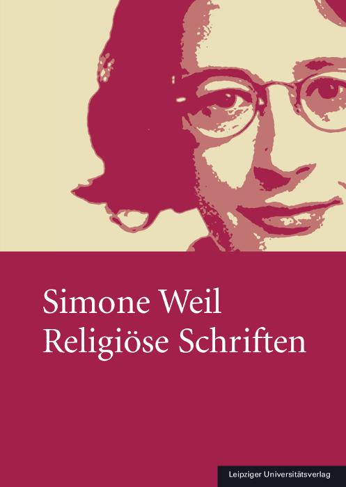 Vorderes Coverbild Simone Weil - Religiöse Schriften