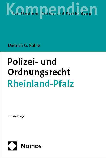 Vorderes Coverbild Polizei- und Ordnungsrecht Rheinland-Pfalz