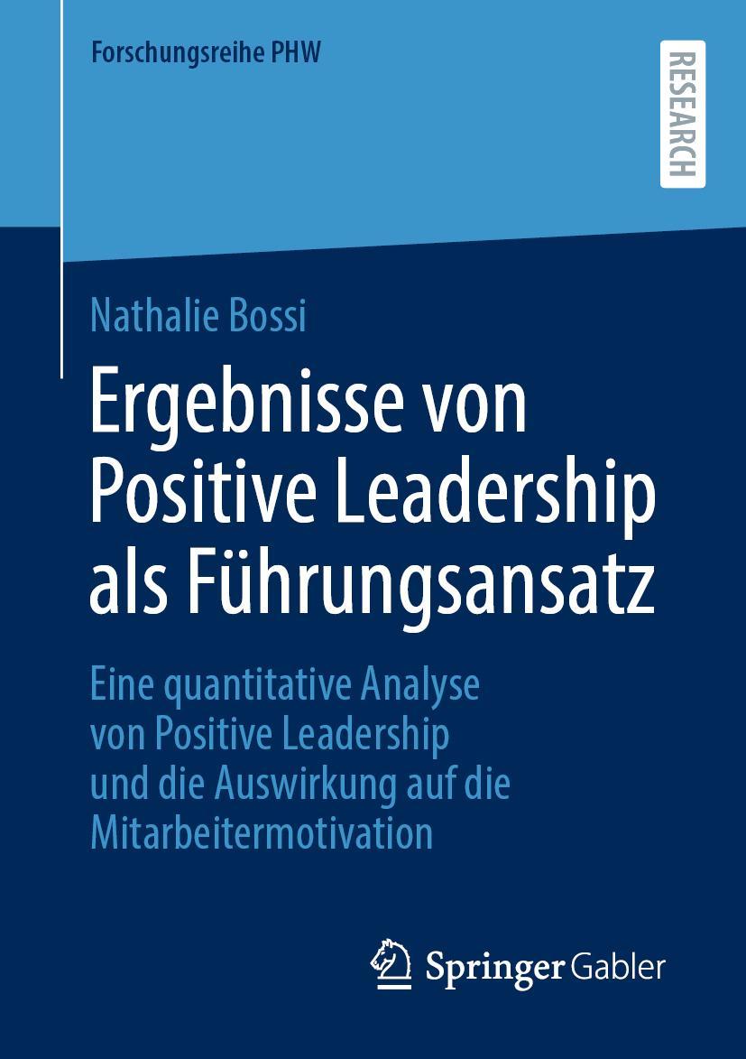 Vorderes Coverbild Ergebnisse von Positive Leadership als Führungsansatz