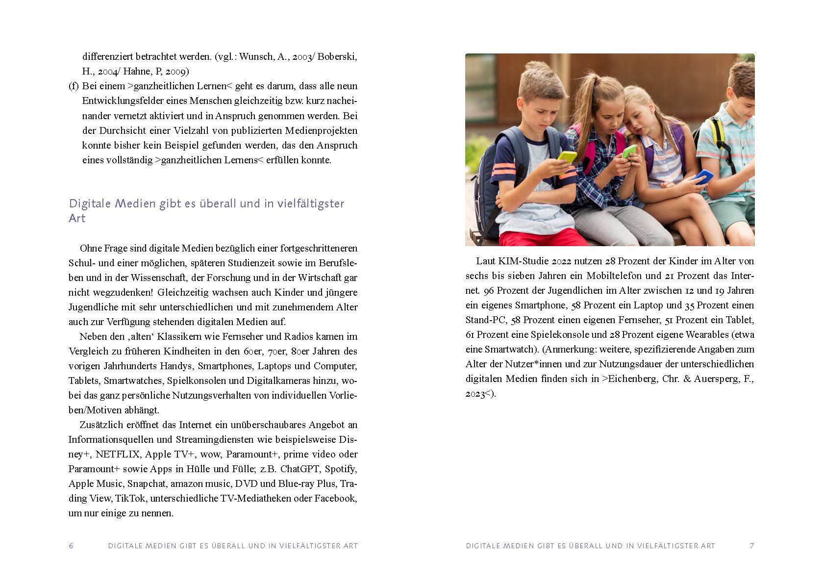 Beispielinhalt (Bild) Medienkompetenz beginnt mit der Sach- und Selbstkompetenz bei den Erwachsenen und nicht zuvorderst "am" Kind!