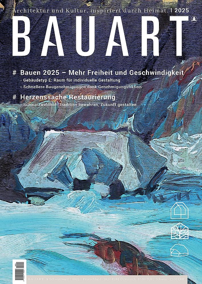 Vorderes Coverbild BAUART 2025