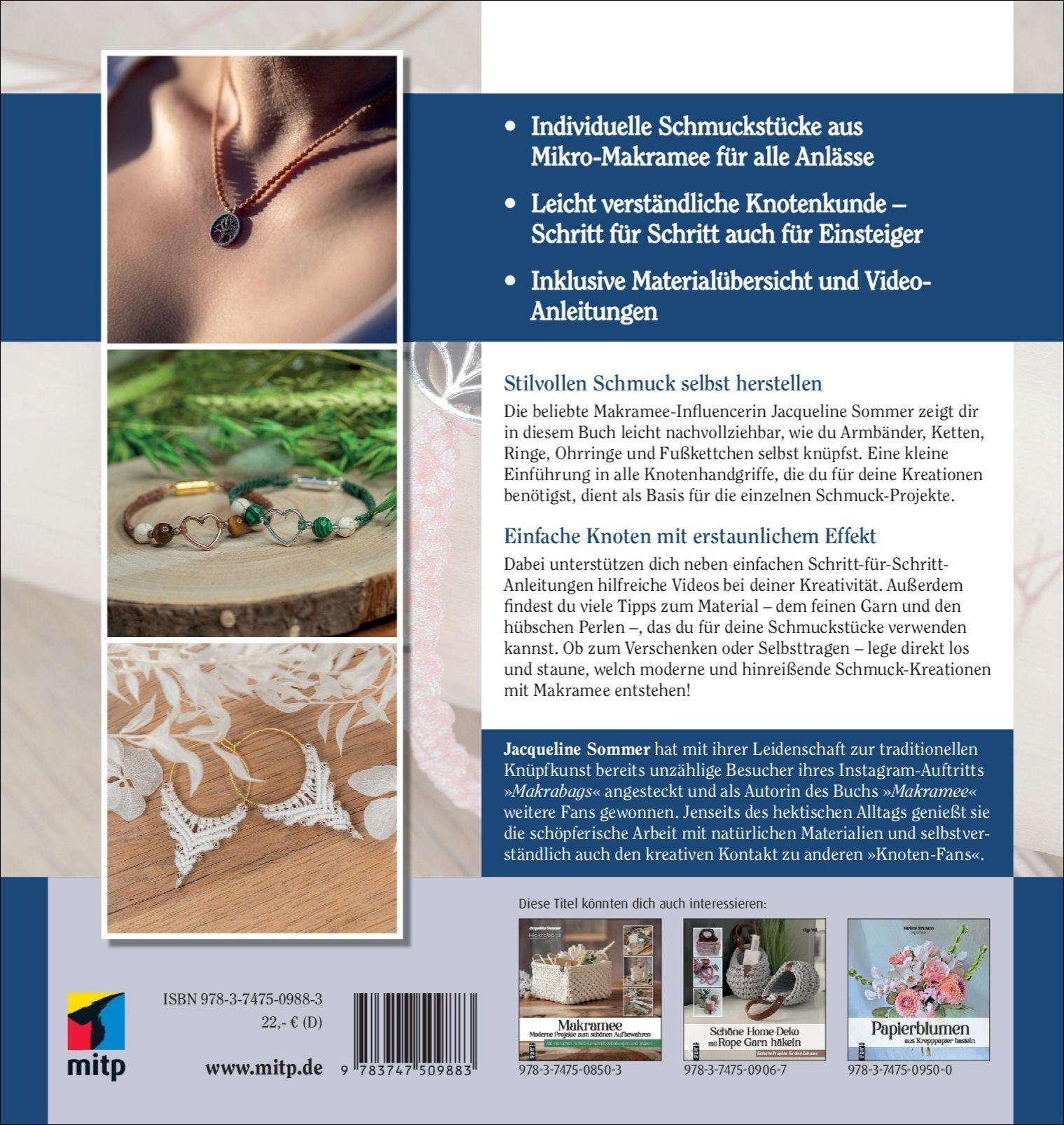 Rückseitencover Kunstvoller Makramee-Schmuck