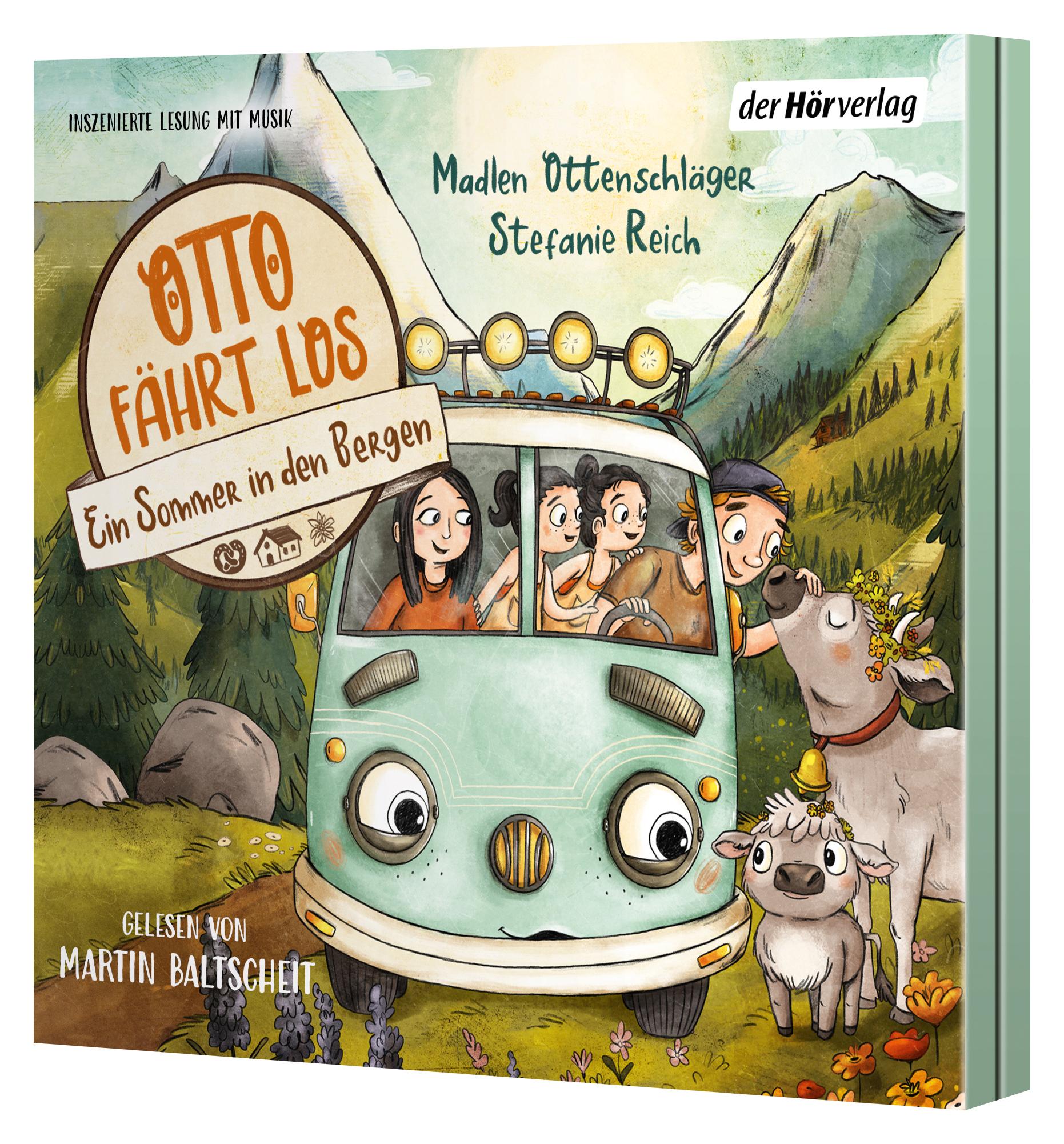 Vorderes Coverbild Otto fährt los - Ein Sommer in den Bergen