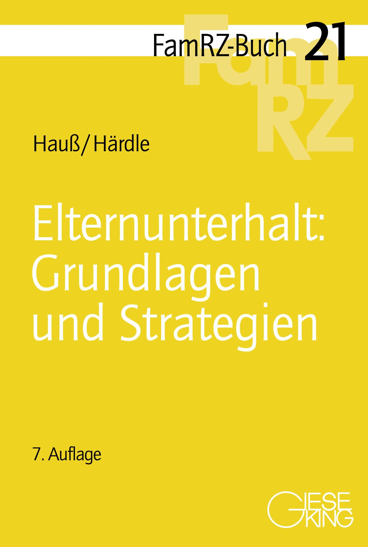 Vorderes Coverbild Elternunterhalt: Grundlagen und Strategien