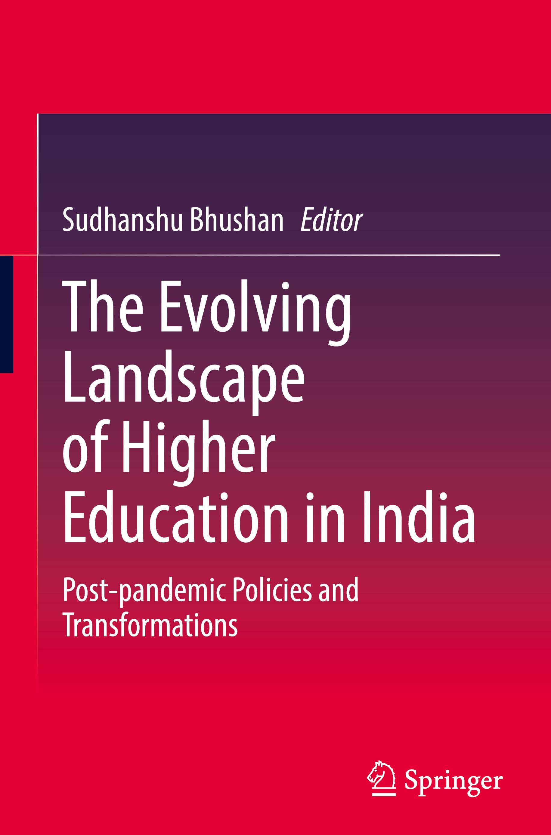 Vorderes Coverbild The Evolving Landscape of Higher Education in India