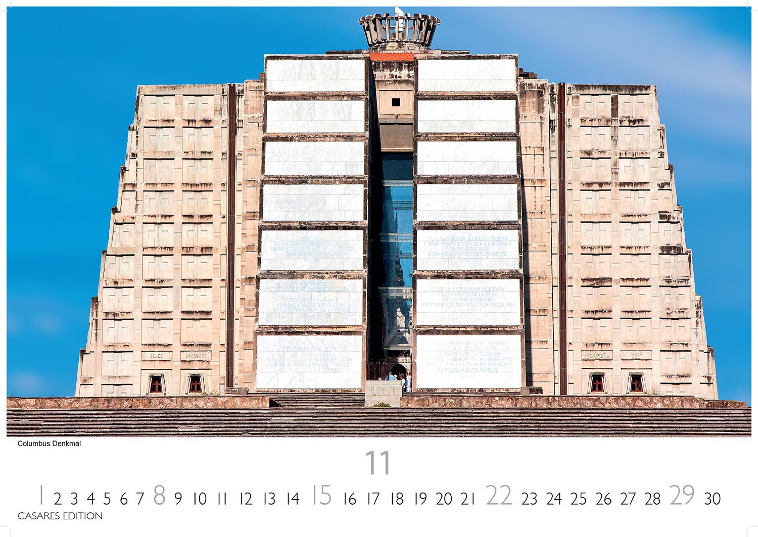Beispielinhalt (Bild) Dominikanische Republik Kalender 2026 - Wandkalender | Fotokalender Südamerika 24x35cm - Bildkalender mit exotischen Motiven, ideal für Strandfans, Weltenbummler & Karibikträumer
