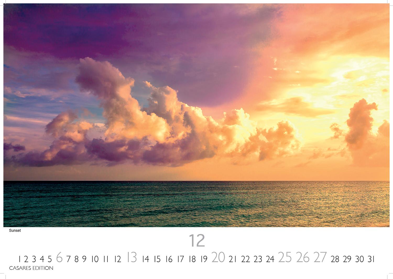 Beispielinhalt (Bild) Dominikanische Republik Kalender 2026 - Wandkalender | Fotokalender Südamerika 24x35cm - Bildkalender mit exotischen Motiven, ideal für Strandfans, Weltenbummler & Karibikträumer