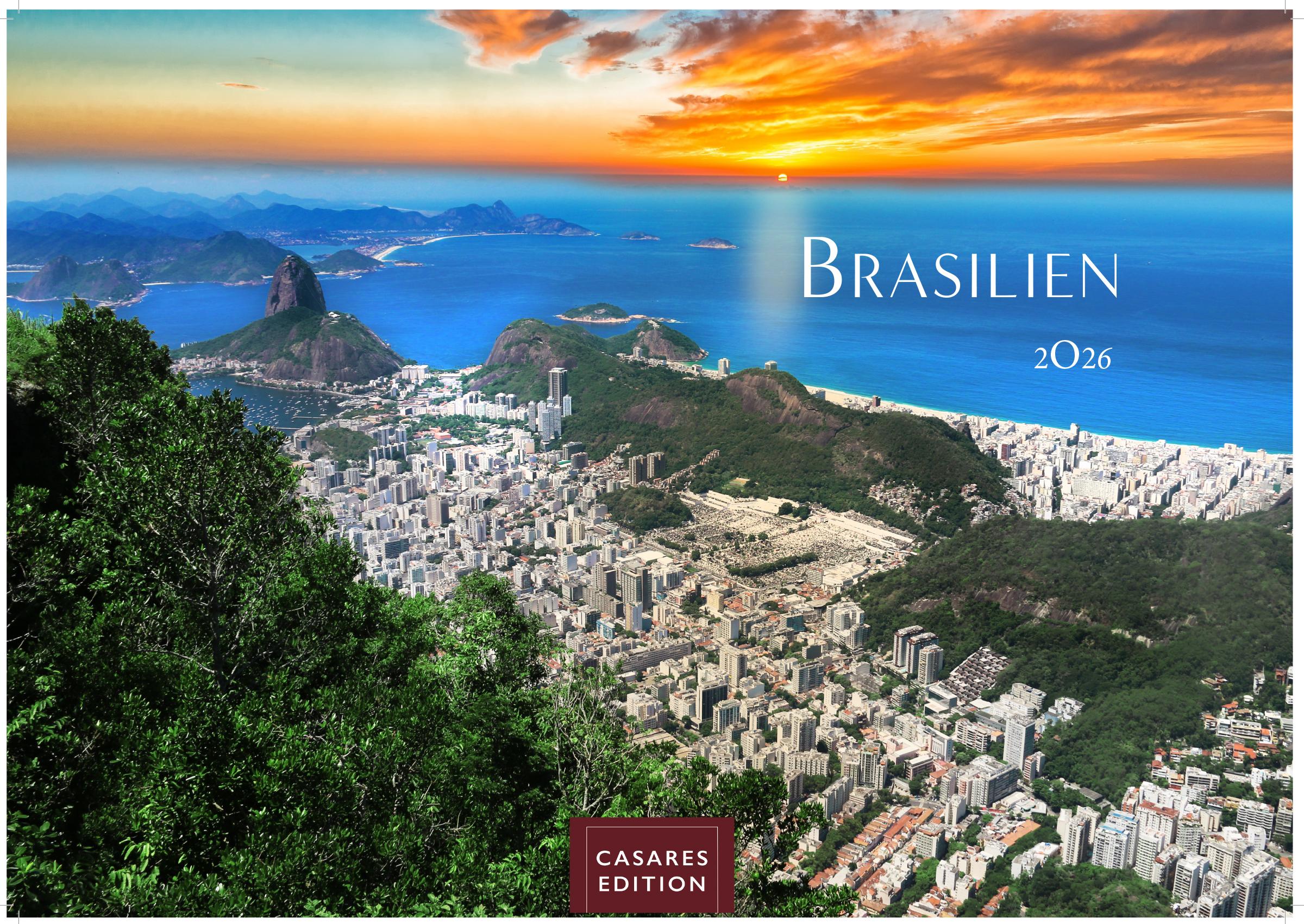 Vorderes Coverbild Brasilien 2026 L 35x50cm