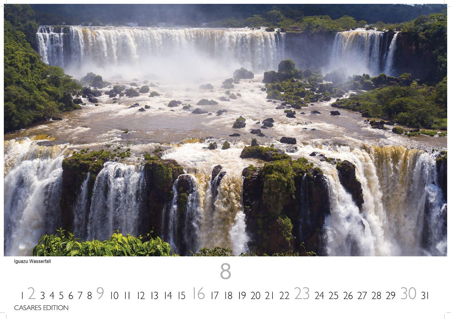 Beispielinhalt (Bild) Brasilien Kalender 2026 - Wandkalender | Fotokalender Südamerika 24x35cm - Bildkalender mit beeindruckenden Fotos von Regenwald, Küste & Metropolen für Fernweh & Fans