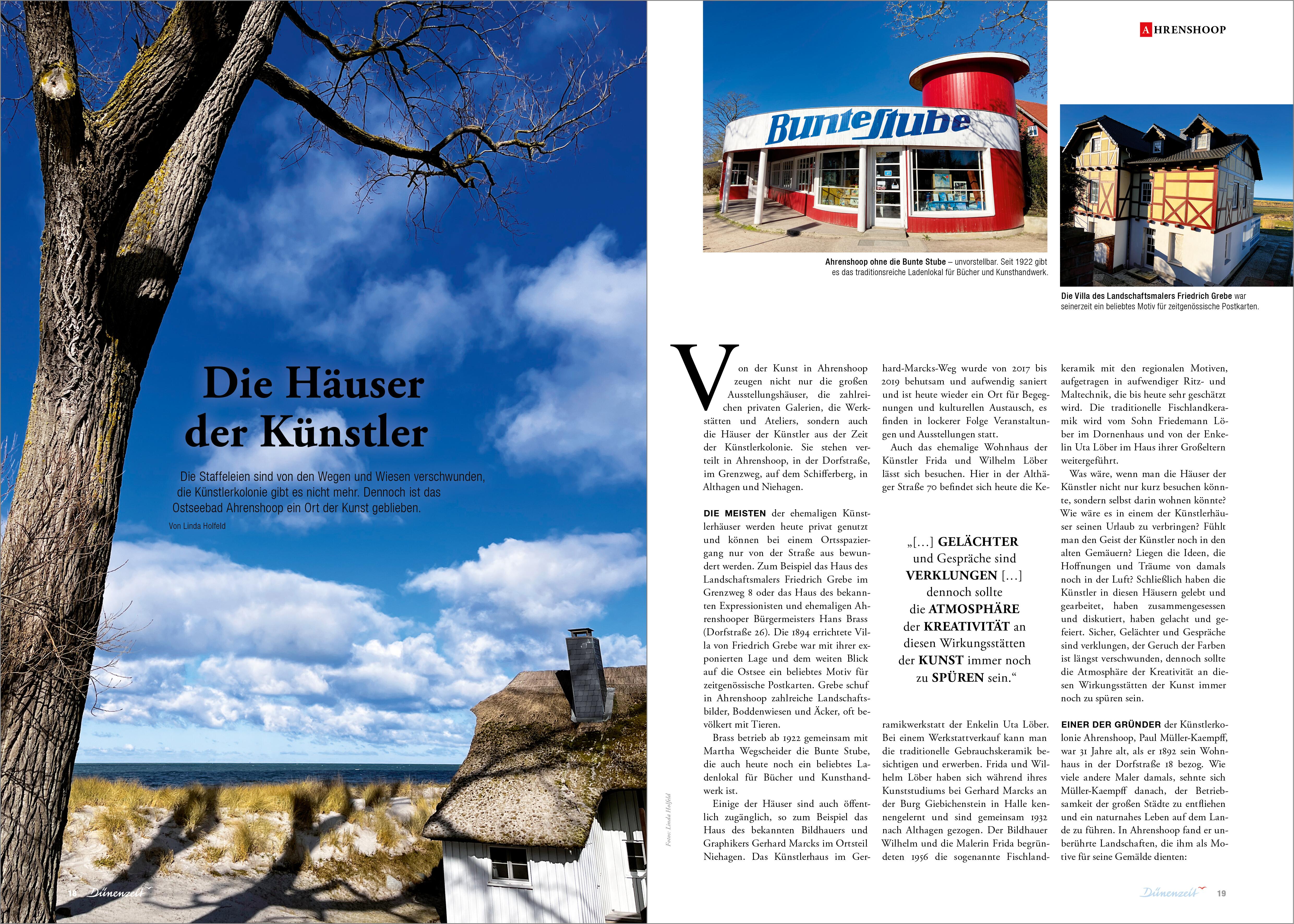 Beispielinhalt (Bild) Dünenzeit Ostsee