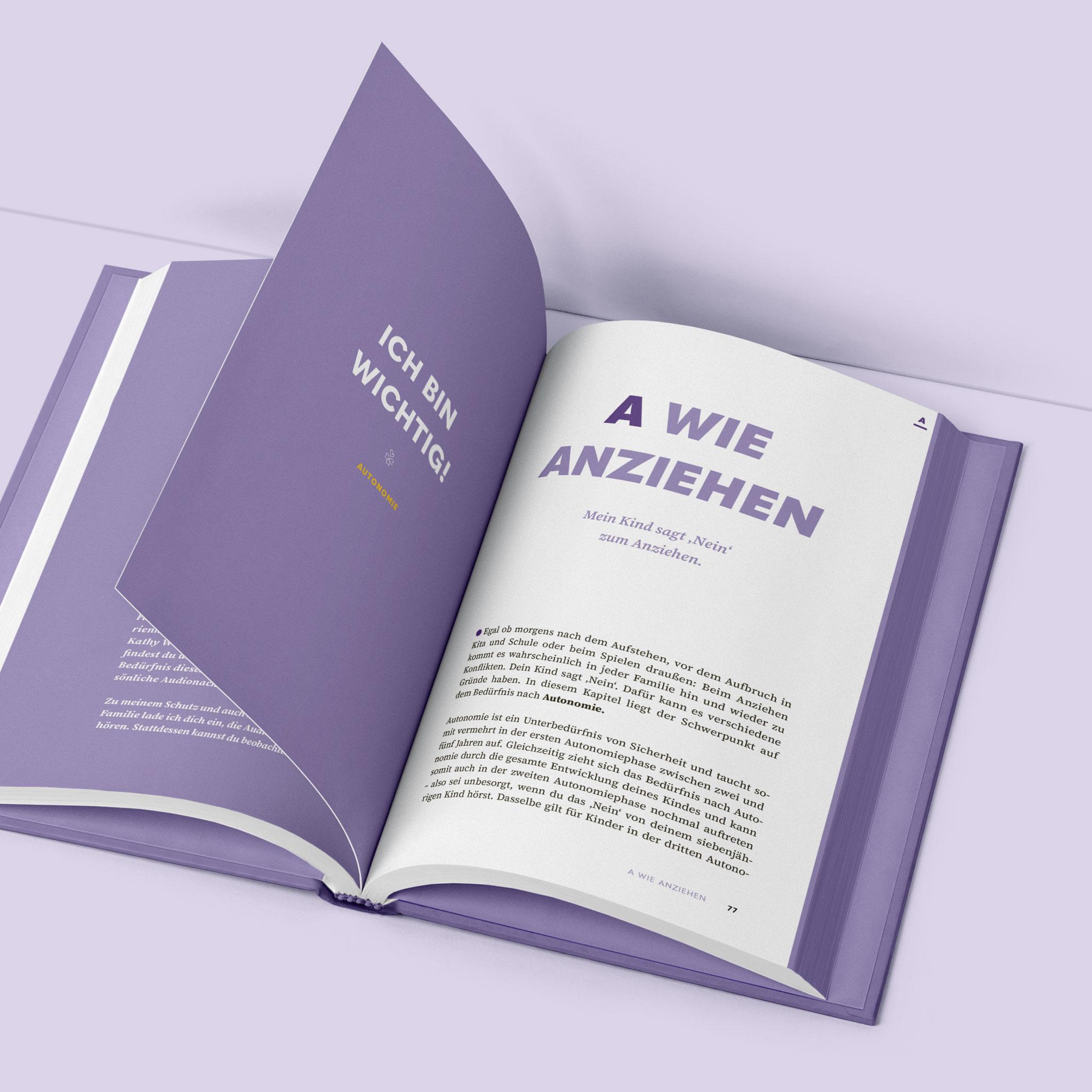 Beispielinhalt (Bild) Mein Kind macht, was es will! Das Handbuch für einen Familienalltag ohne Machtkämpfe - Von A wie Anziehen bis Z wie Zähneputzen