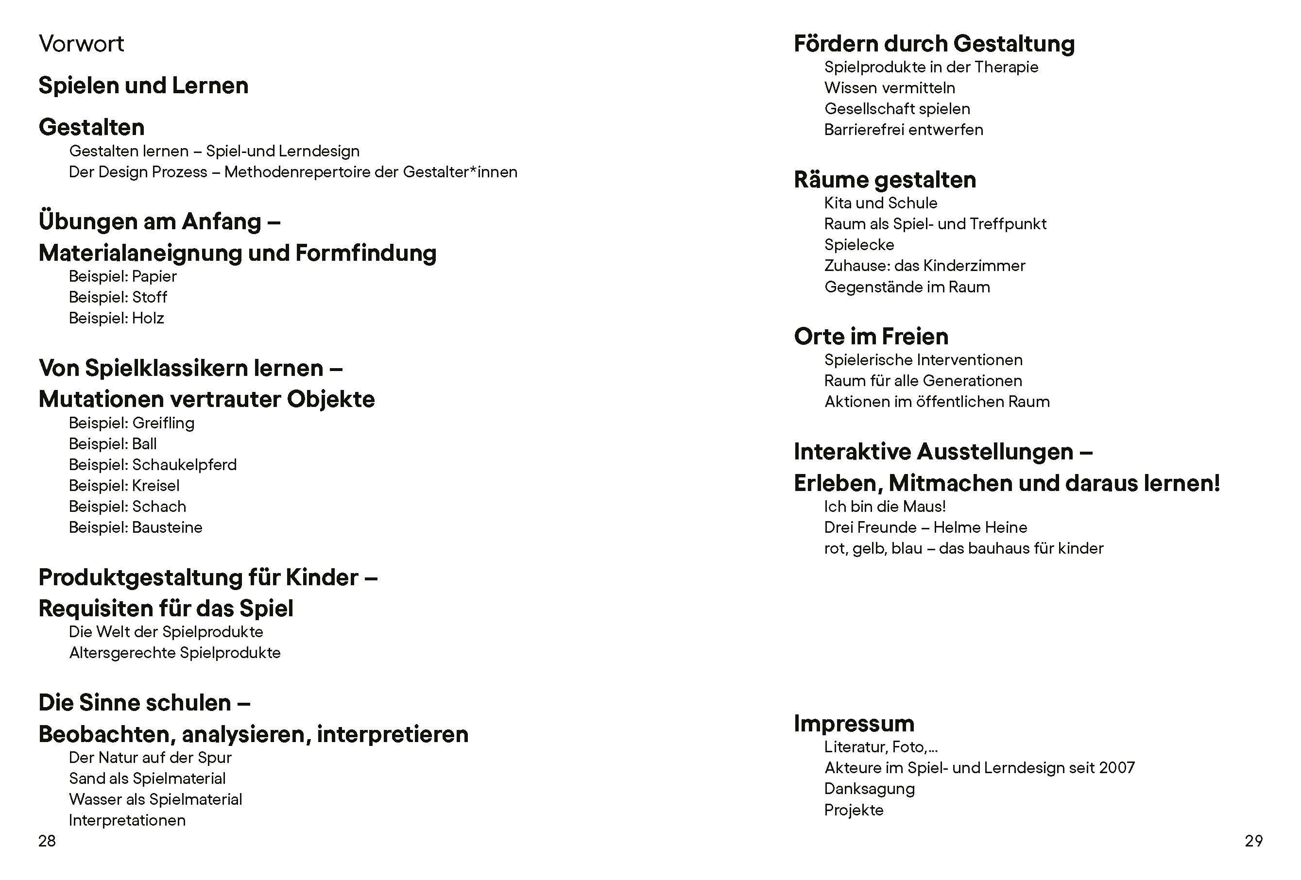 Beispielinhalt (Bild) Spiel- und Lerndesign