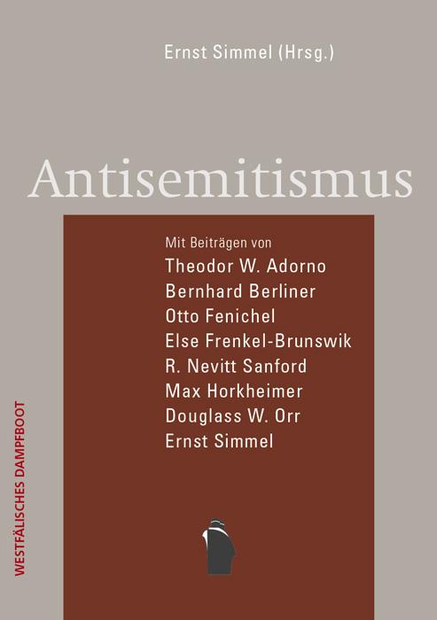 Vorderes Coverbild Antisemitismus