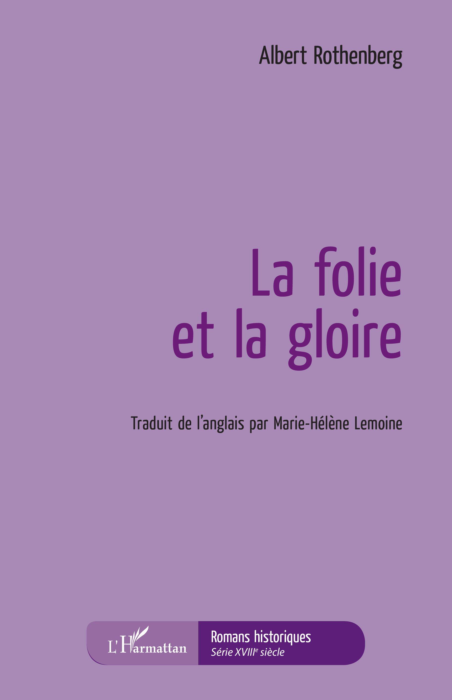 Vorderes Coverbild La folie et la gloire