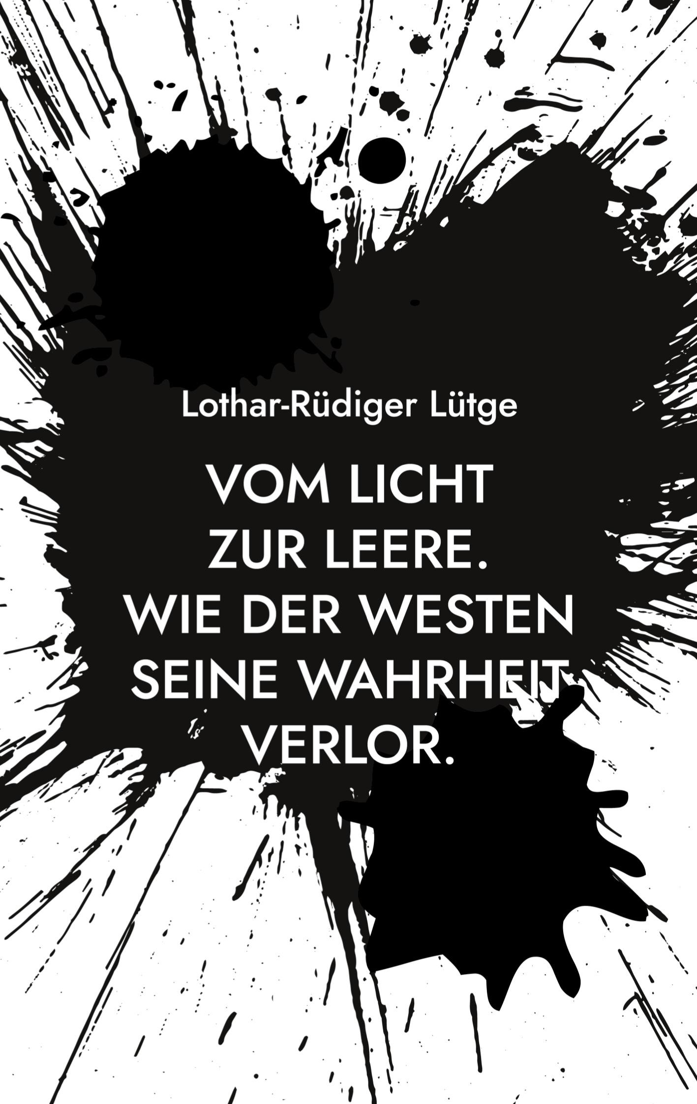 Vorderes Coverbild Vom Licht zur Leere.