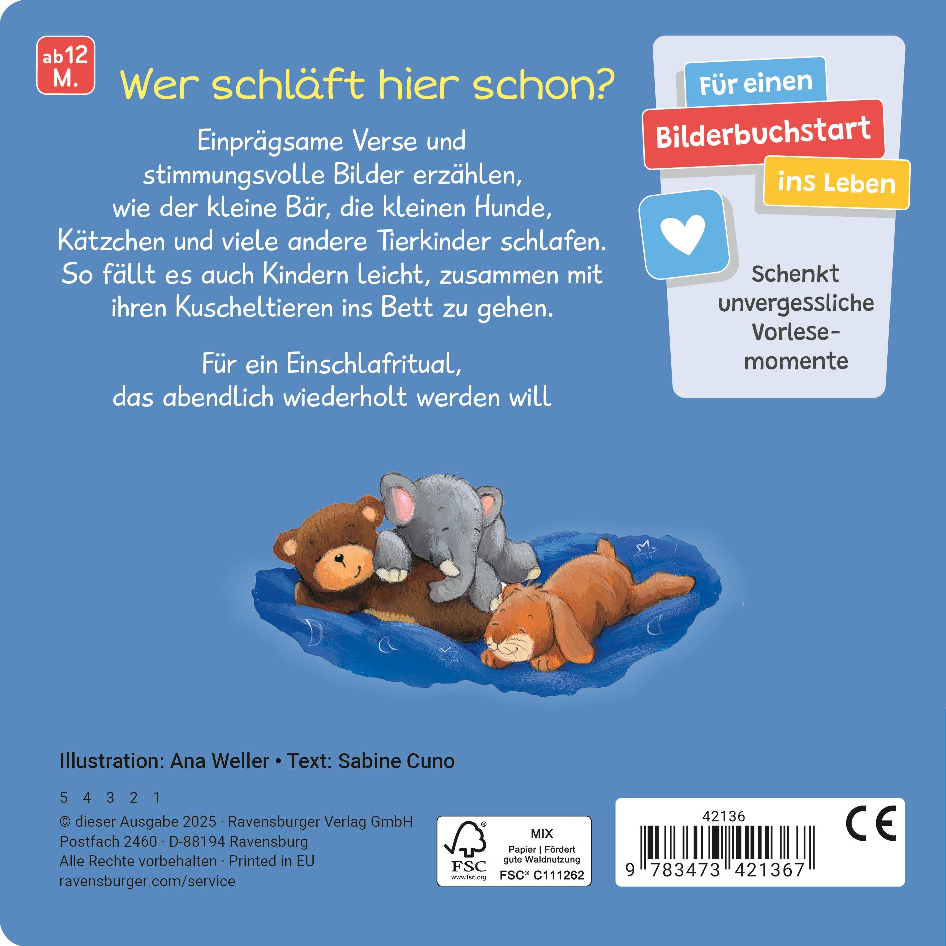 Rückseitencover Wenn kleine Tiere müde sind