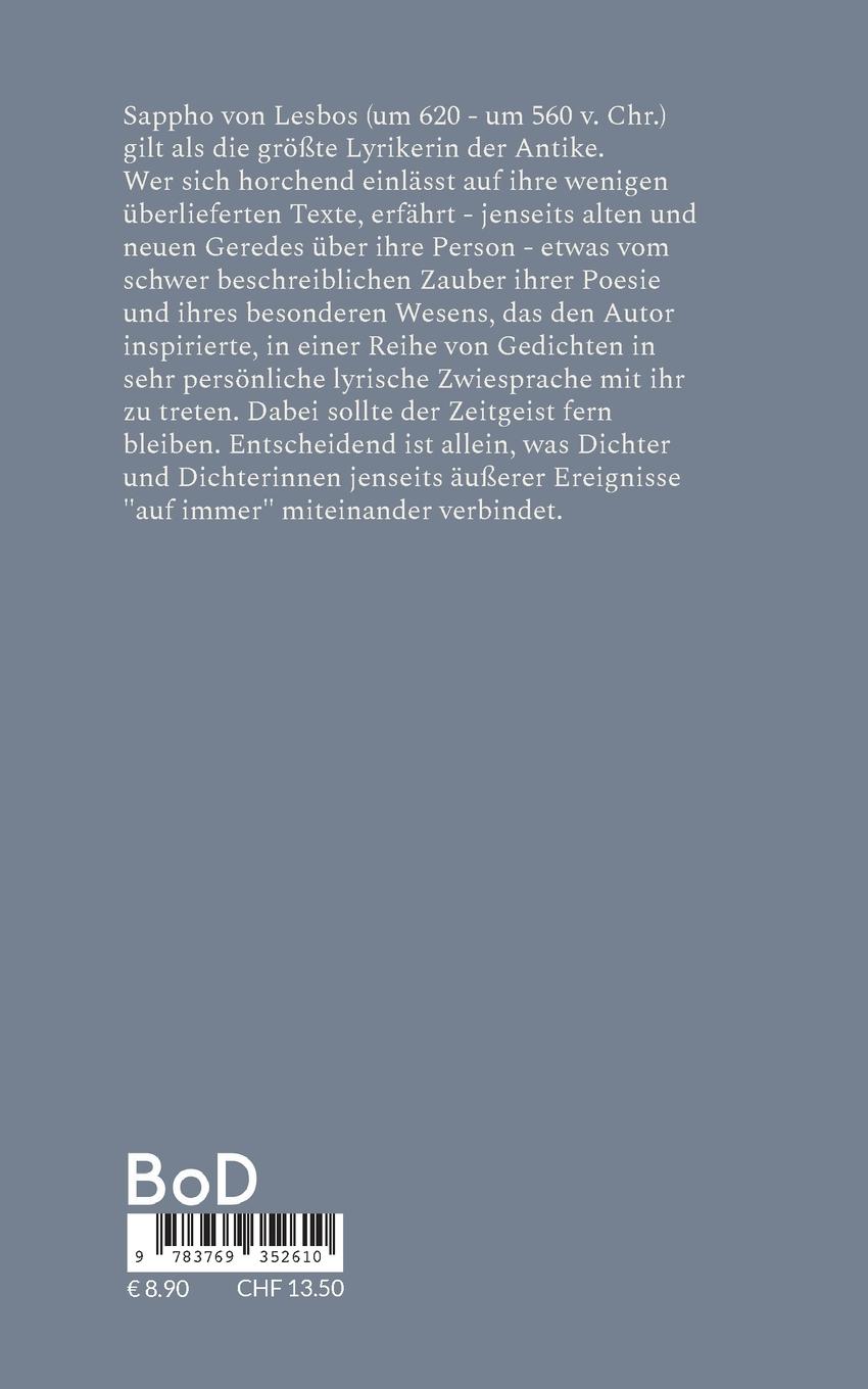 Rückseitencover Sandkörner, ewige, zwei