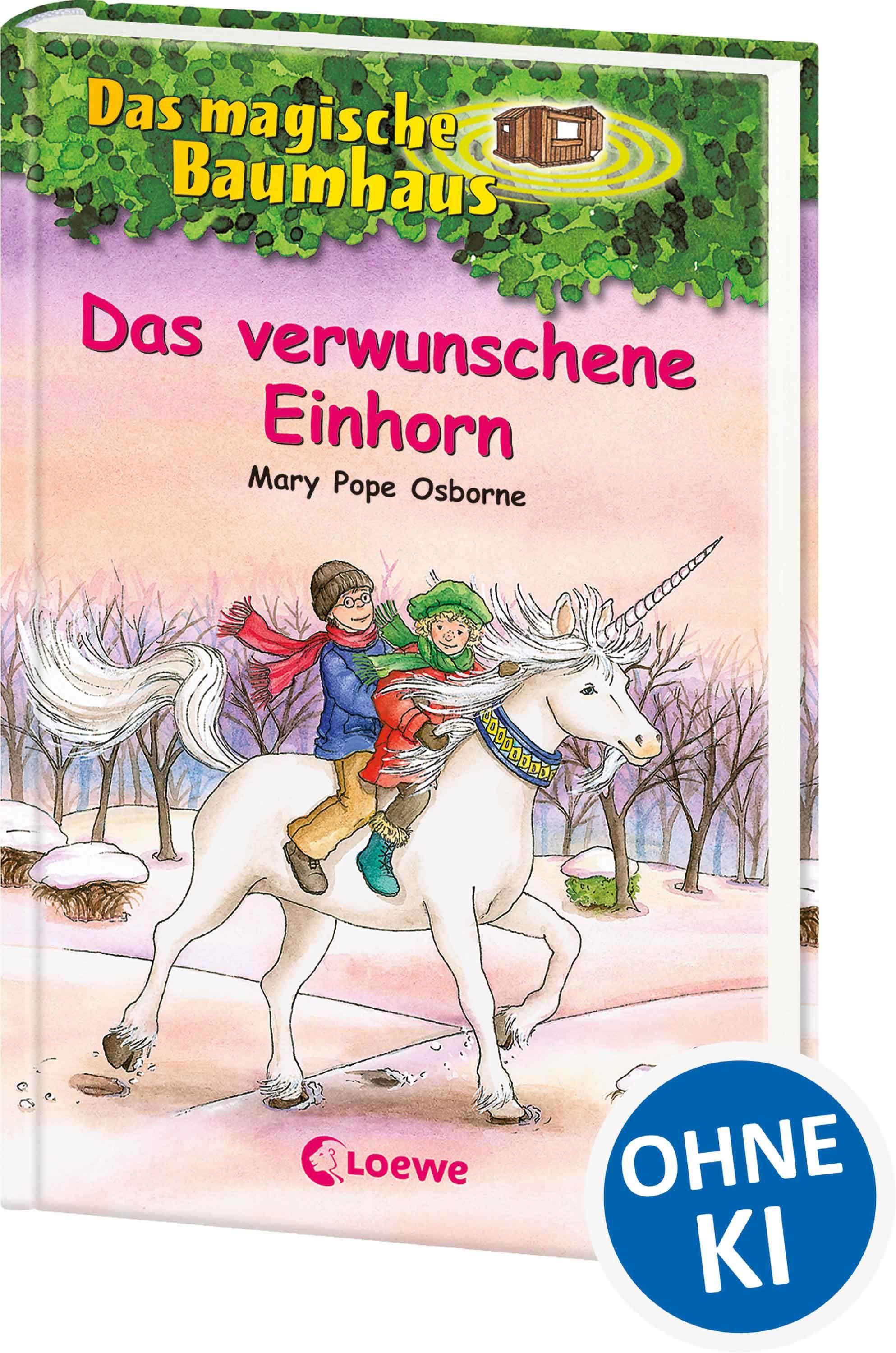 Vorderes Coverbild Das magische Baumhaus (Band 34) - Das verwunschene Einhorn