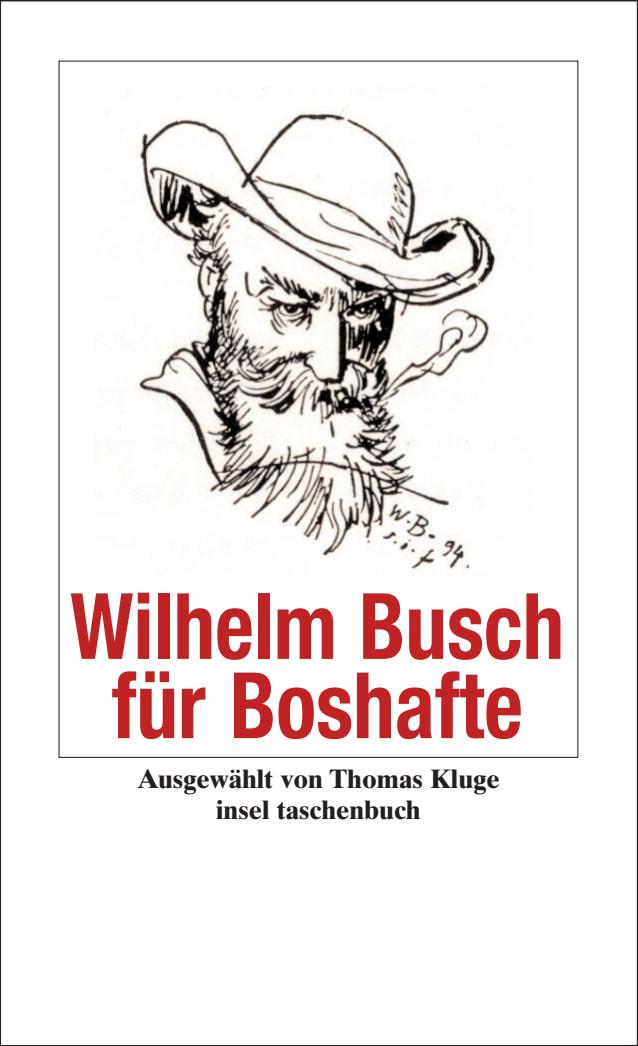 Vorderes Coverbild Wilhelm Busch für Boshafte