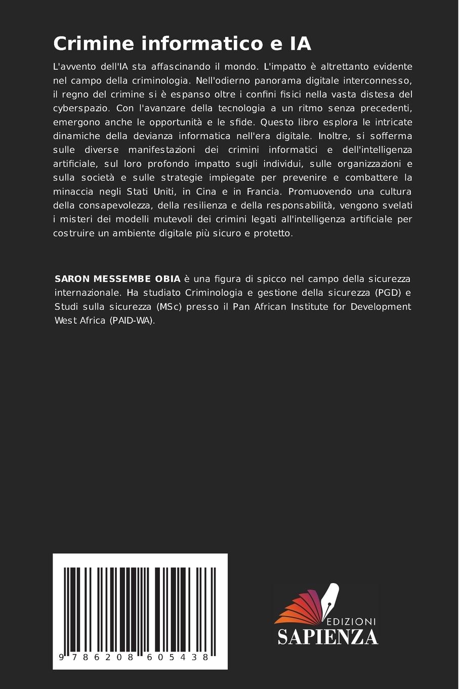 Rückseitencover Crimine informatico e IA
