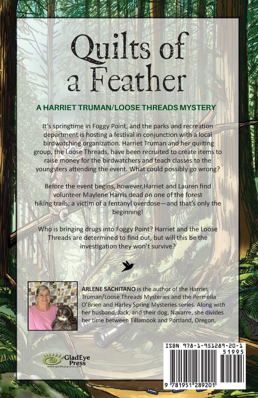 Rückseitencover Quilts of a Feather